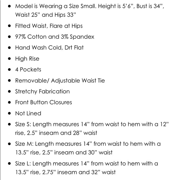 Paperbag Shorts - Picture 4 of 5